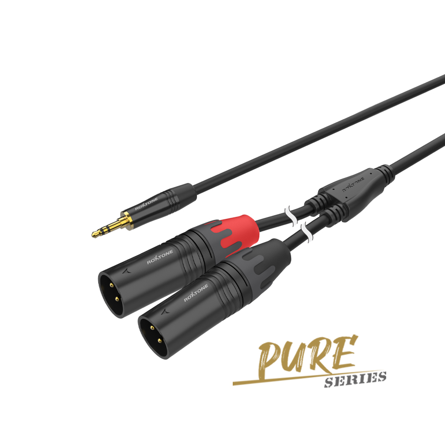 Premium audio connection cable