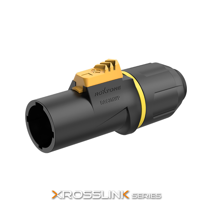 XROSSLINK series power connector – Waterproof IP65