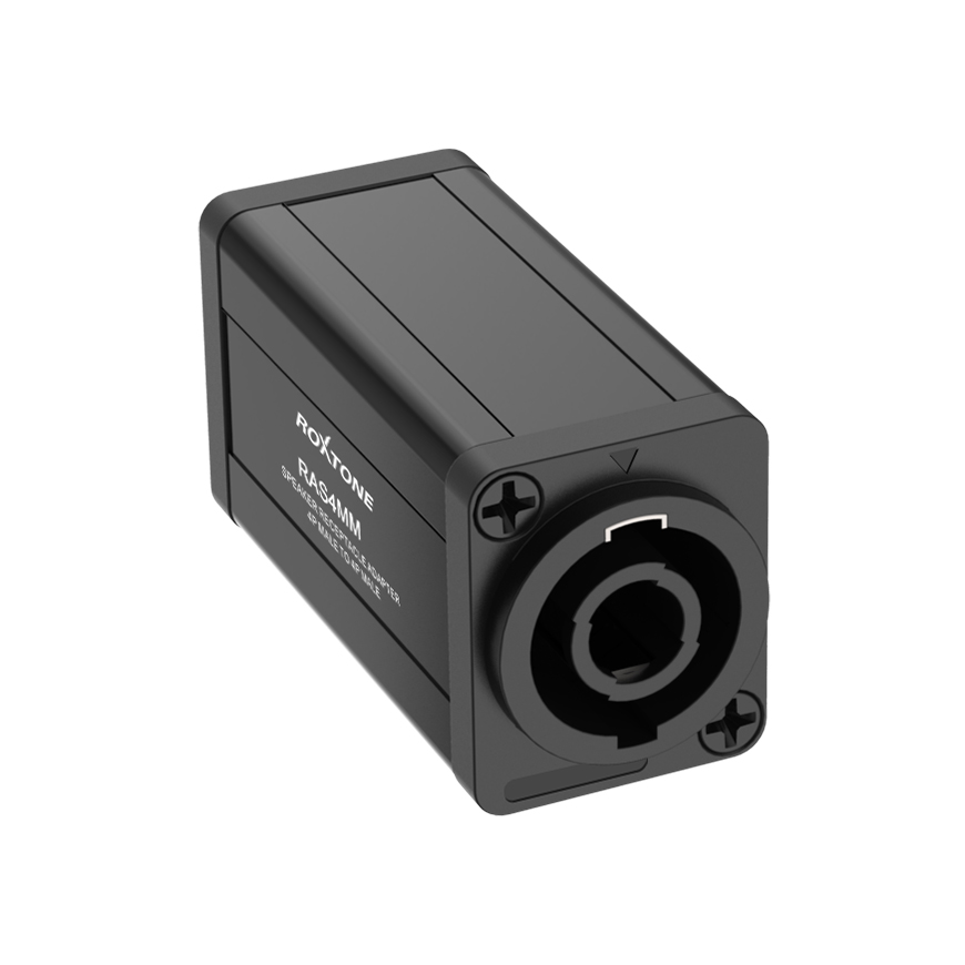 4-poles speaker male receptacle to 4-poles speaker male receptacle