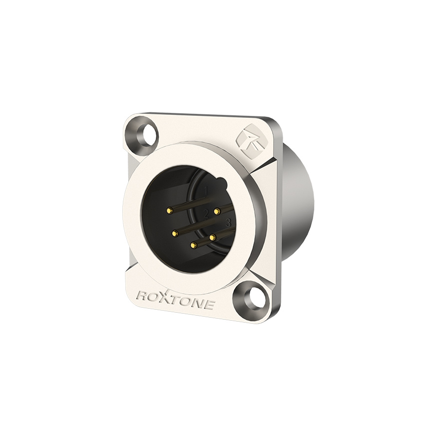 5 pole Heavy-Duty Waterproof XLR Sockets - IP66