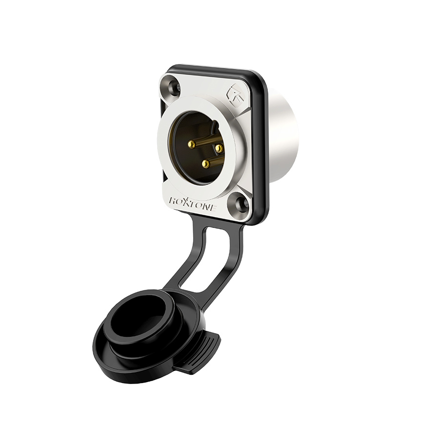 3 pole Heavy-Duty Waterproof XLR Sockets - IP66