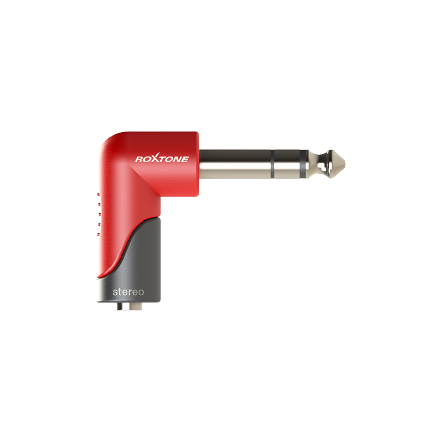 1 x 6.3mm stereo plug <=> 1 x 3.5mm stereo jack