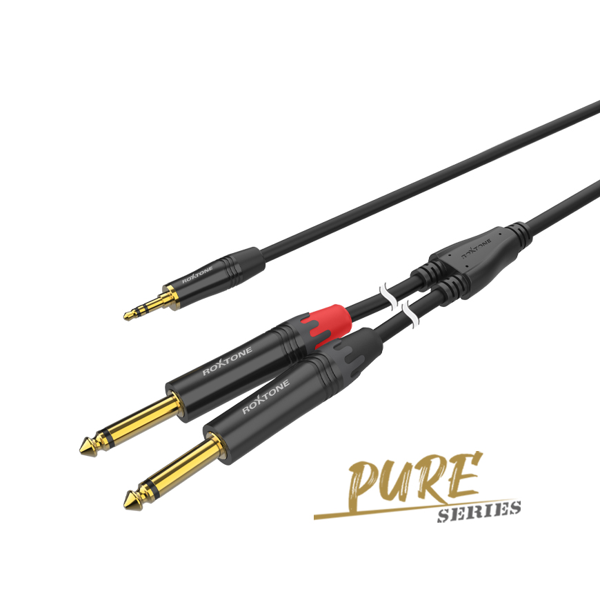 Premium audio connection cable