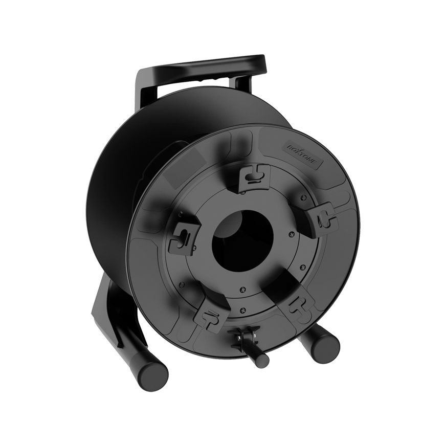Professional unbreakable cable drum with winder - Ø 380 mm