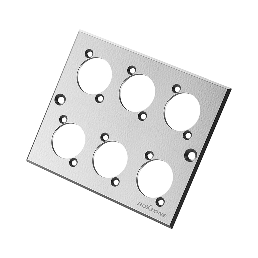 Empty aluminum drawing wall mount panel